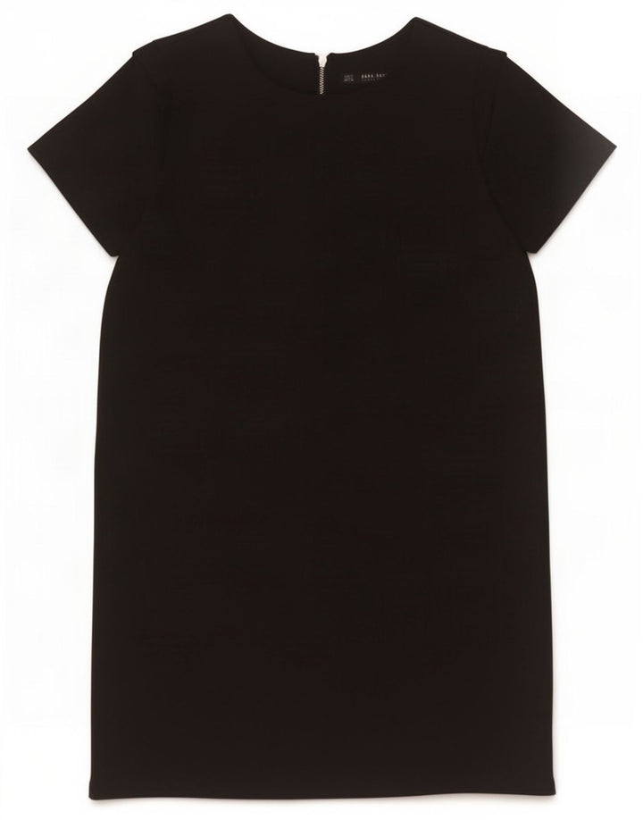 Zara Damen Etuikleid UK 10 Small Schwarz Polyester
