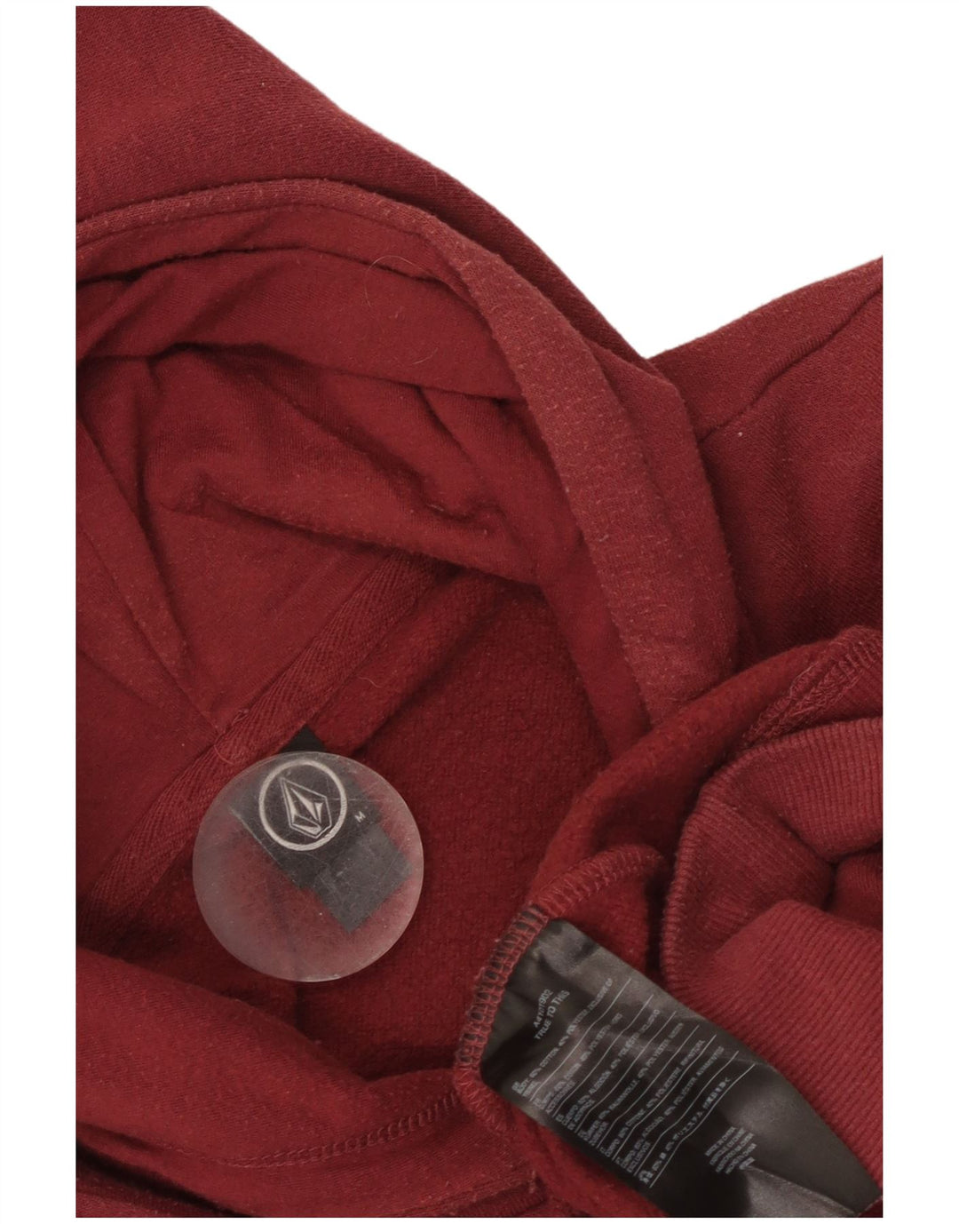 Volcom Herren-Kapuzenpullover mit Grafik, mittlere kastanienbraune Baumwolle