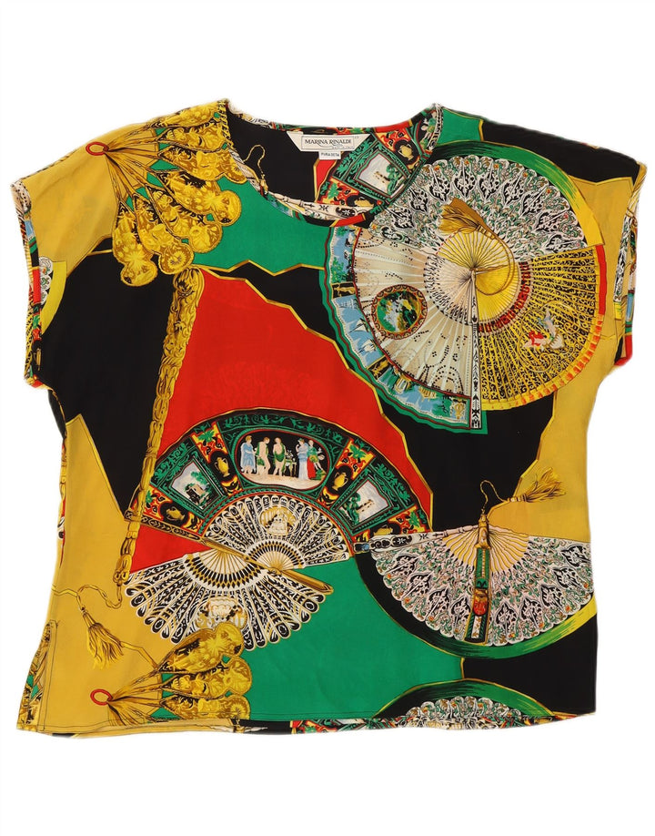 MARINA RINALDI Damen-Blusenoberteil in Übergröße, Größe 23, mittelmehrfarbig