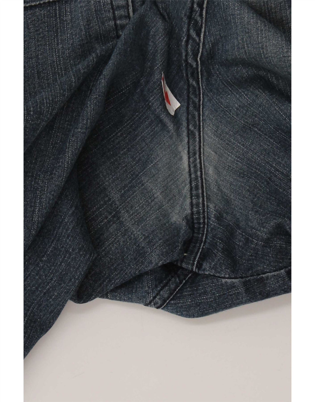 Trussardi Herren Straight Jeans W34 L30 Blaue Baumwolle
