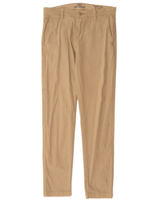 Levi's Herren Standard Tapered Chinohose W30 L32 Beige Baumwolle