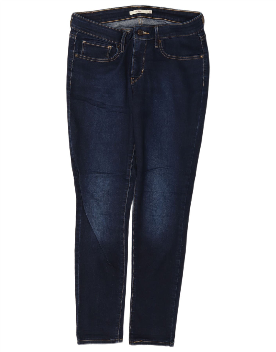 Levi's Damen 711 Skinny Jeans W30 L30 Marineblau