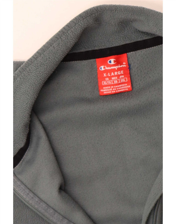 Champion Damen Fleecejacke UK 18 XL Grau Polyester