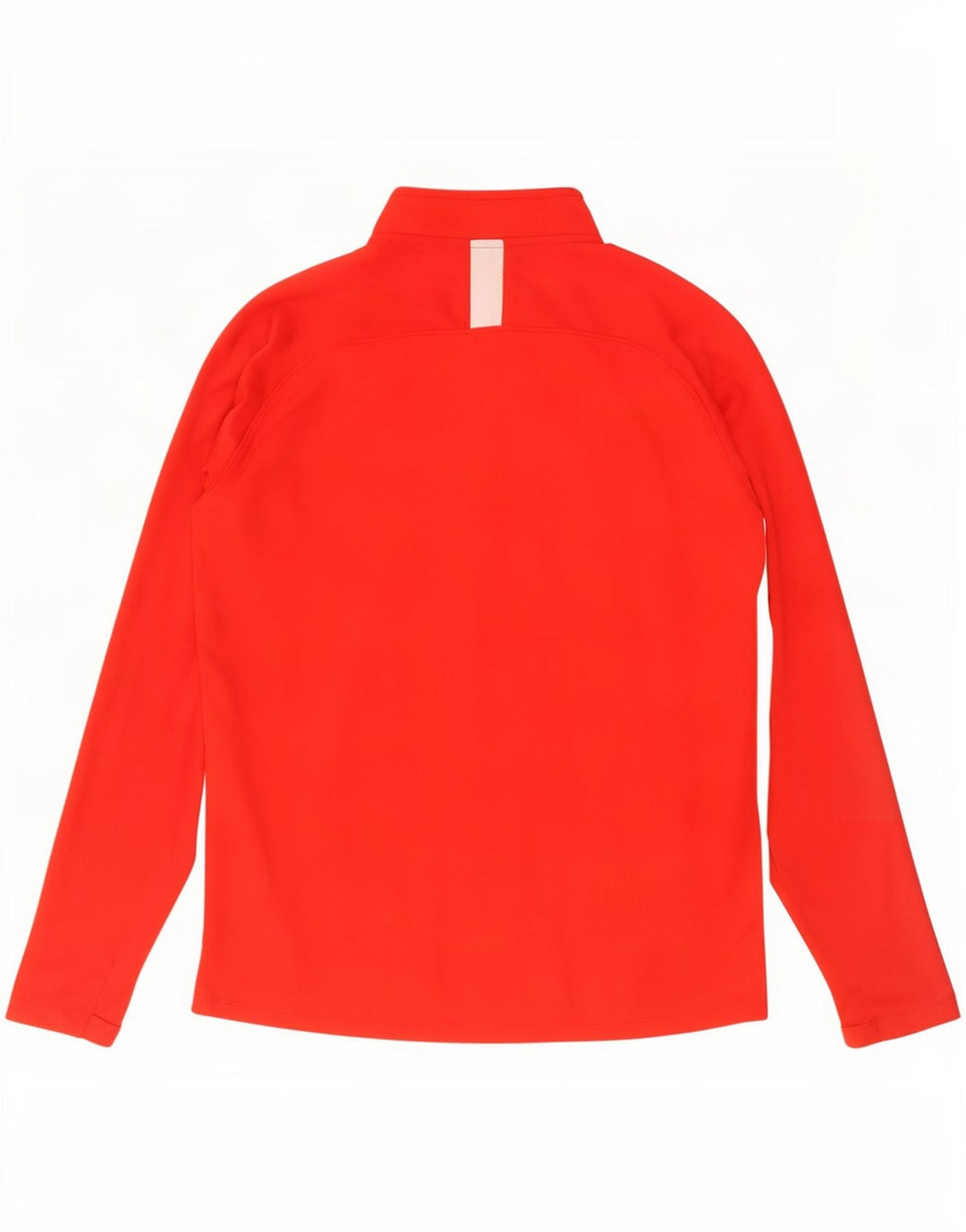 Nike Herren Dri Fit Pullover-Trainingsoberteil mit Reißverschluss, Größe L, Rot, Farbblock