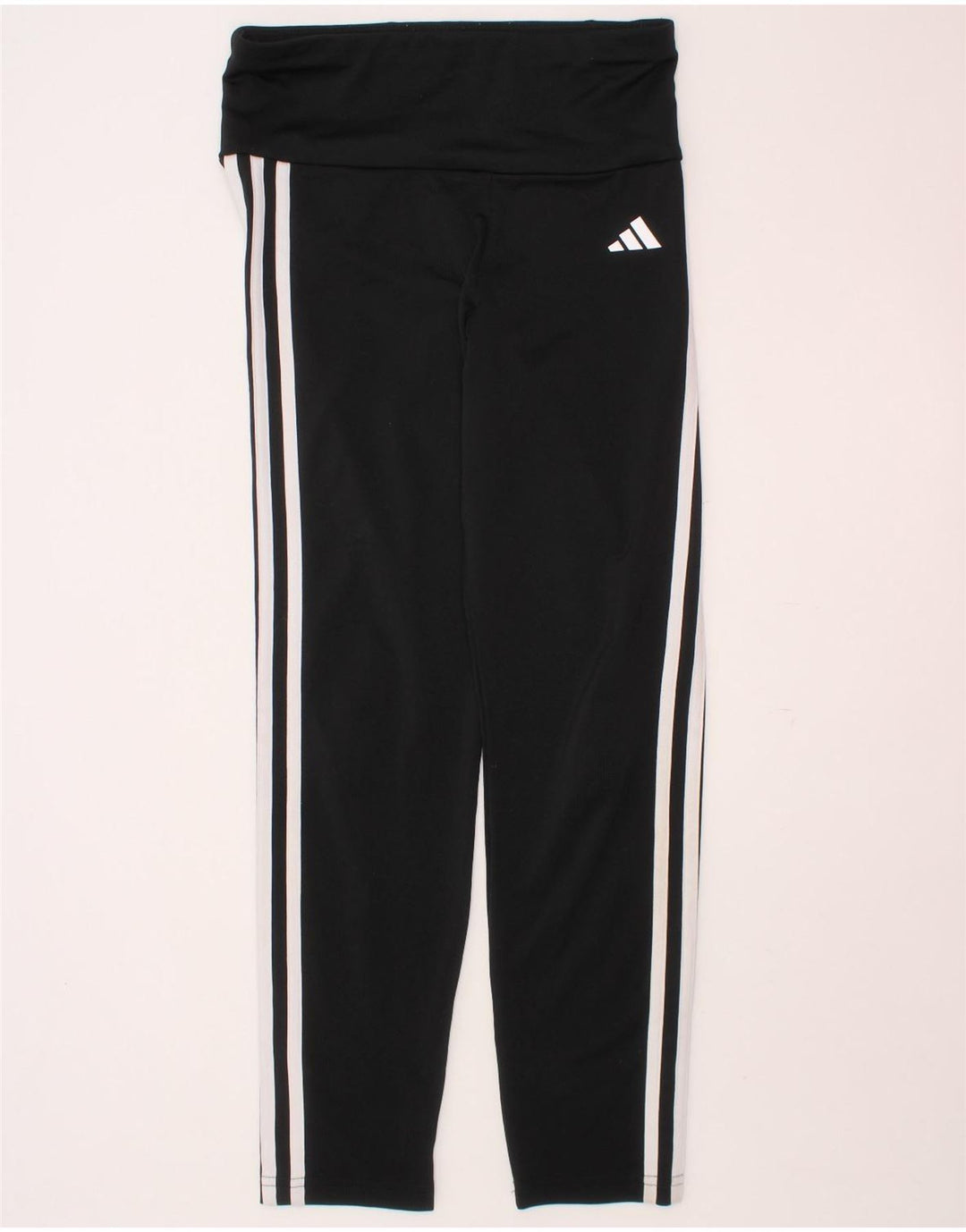 ADIDAS Aeroready-Leggings für Mädchen, 11–12 Jahre, schwarzes Polyester
