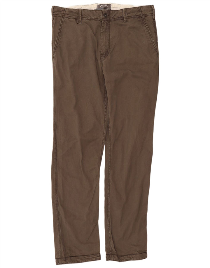 FAT FACE Gerade Chinohose für Herren, W36, L33, Beige