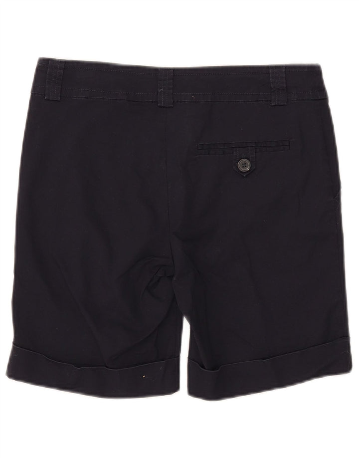 VINTAGE Damen Chino-Shorts W30 Medium Marineblau
