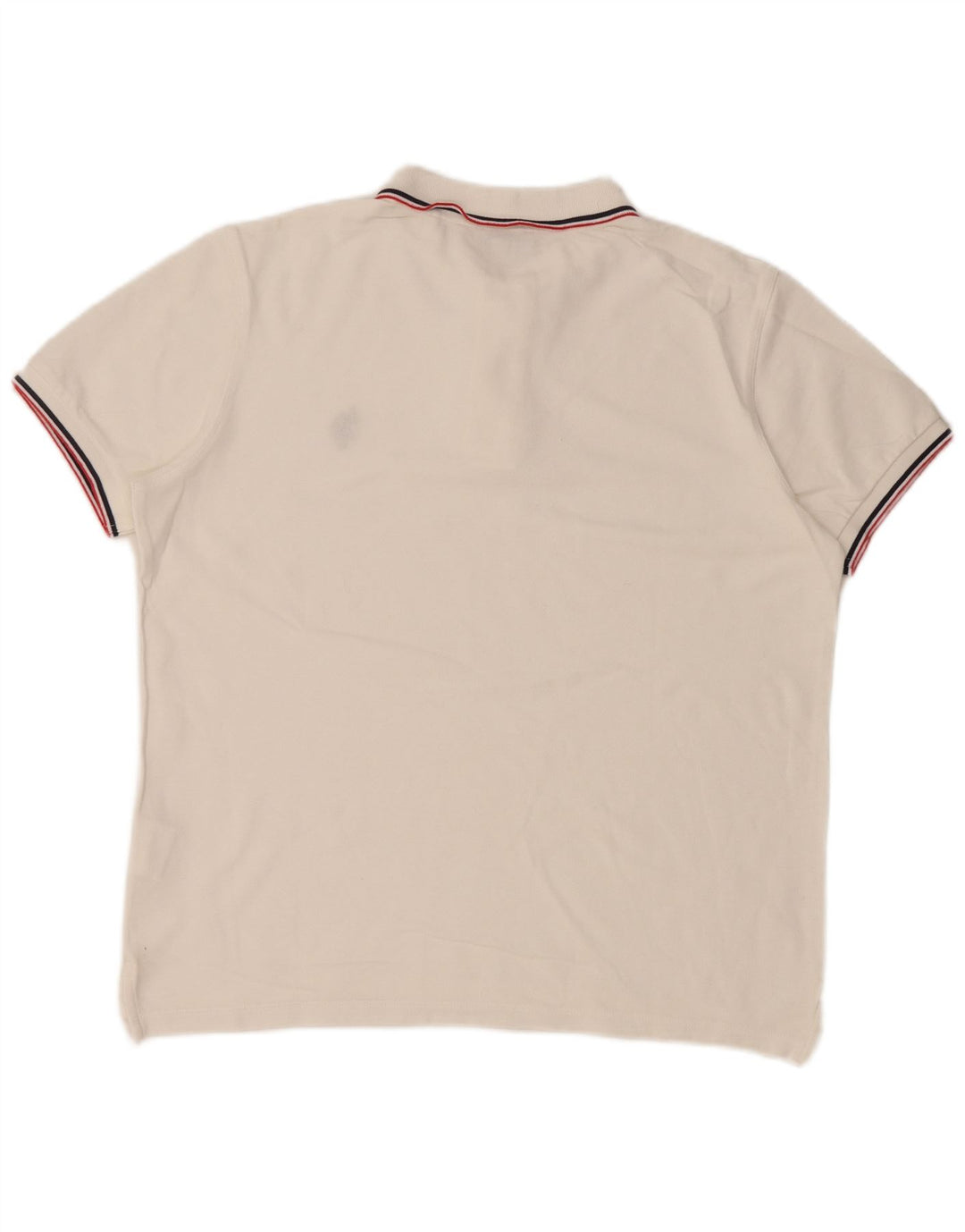 U.S. POLO ASSN. Mens Polo Shirt Medium White Cotton