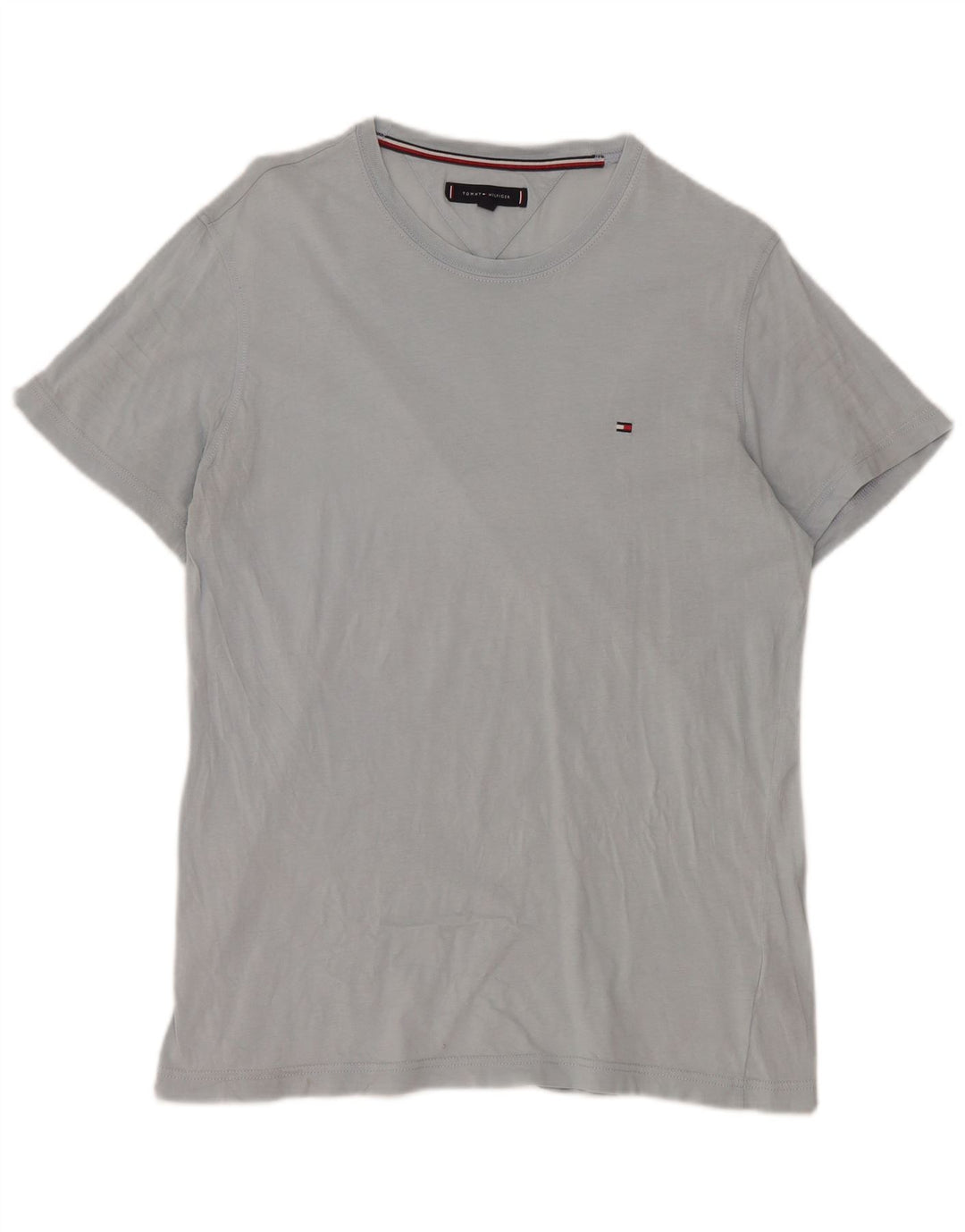 Tommy Hilfiger Herren T-Shirt Top Large Blau Baumwolle