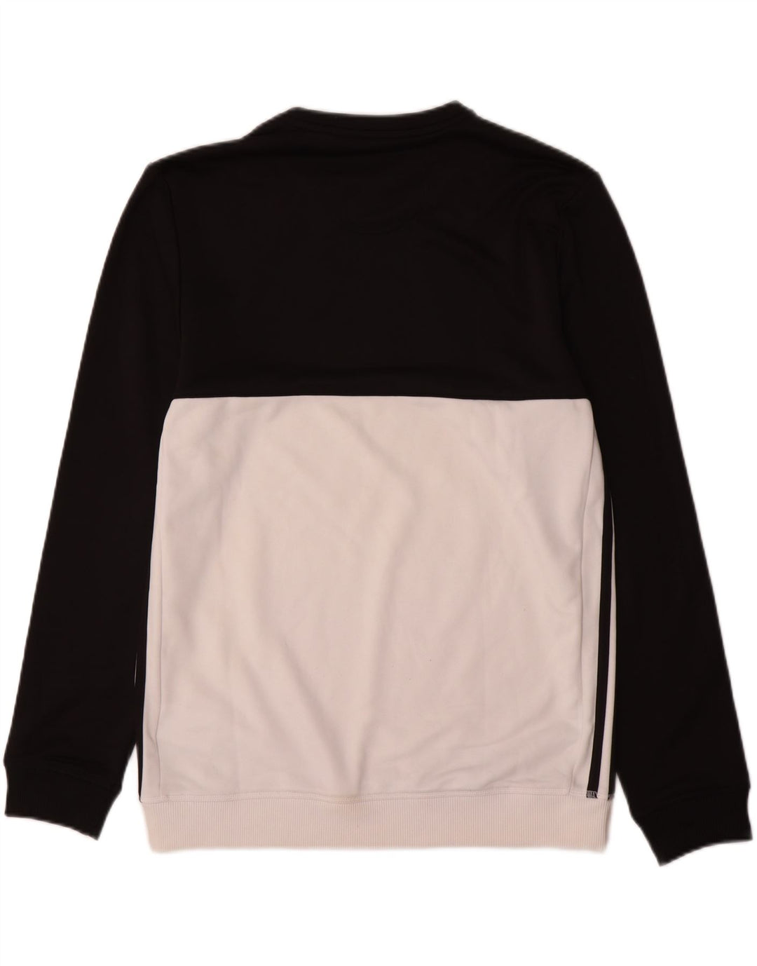 Adidas Herren Sweatshirt Pullover Medium Schwarz Colourblock Polyester