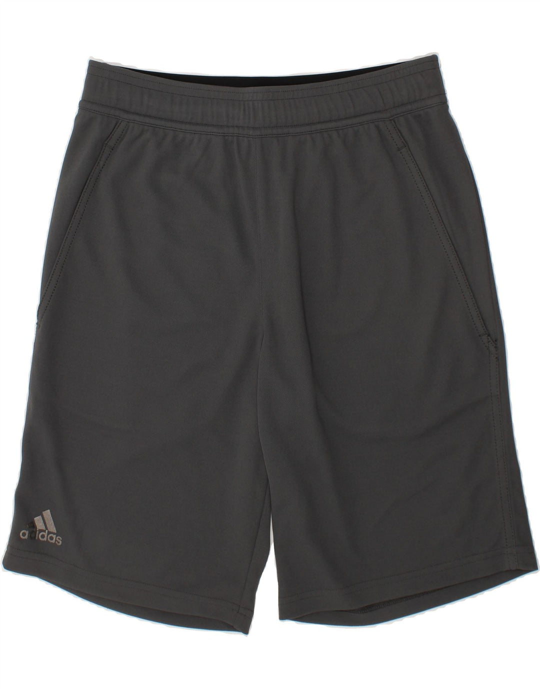 ADIDAS Boys Sport Shorts 11-12 Years Grey Polyester Vintage Adidas and Second-Hand Adidas from Messina Hembry 