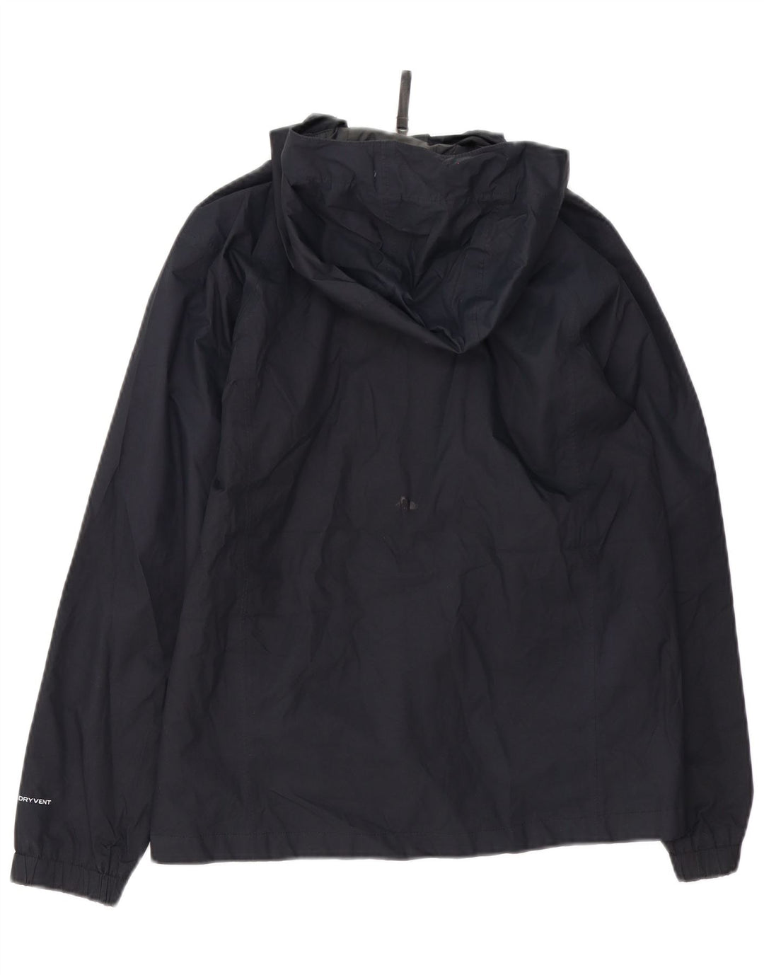 The North Face Jungen-Regenjacke mit Kapuze, 11–12 Jahre, groß, schwarzes Polyester