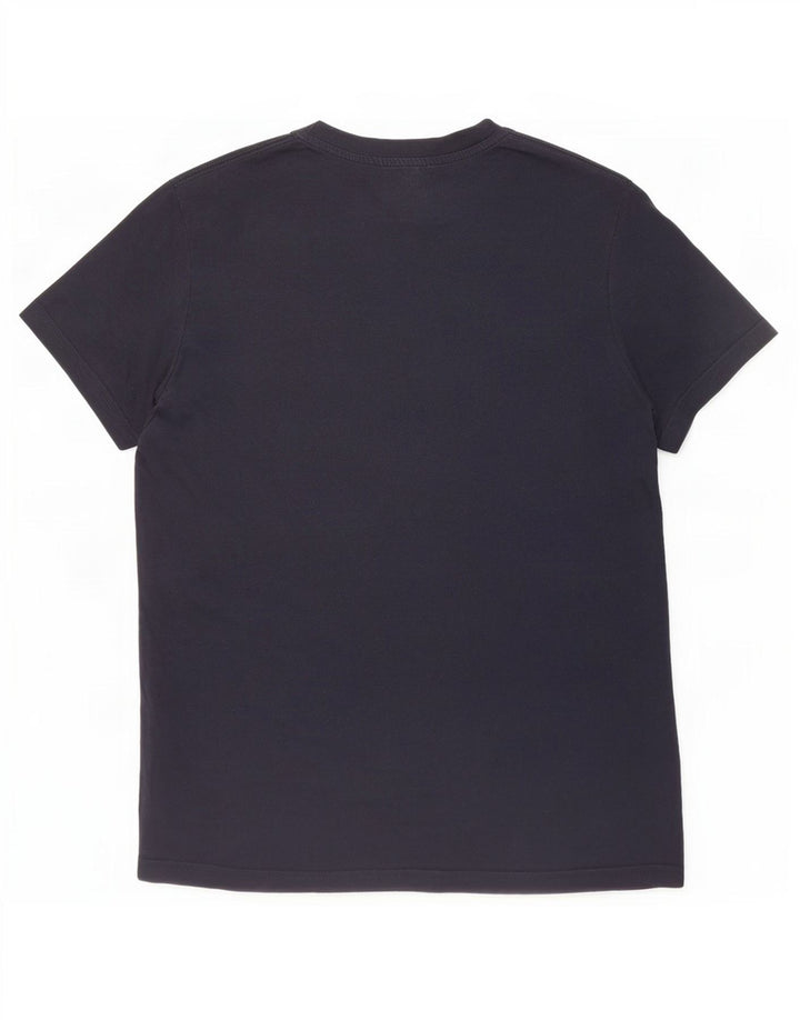 Champion Herren-T-Shirt mit Grafik, Größe S, schwarze Baumwolle