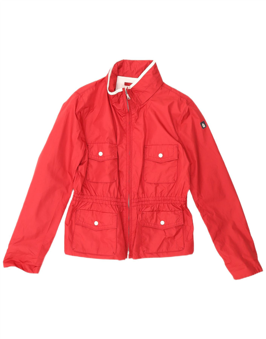 MARINA YACHTING Damen-Utility-Jacke mit Kapuze IT 48 XL, rotes Polyester