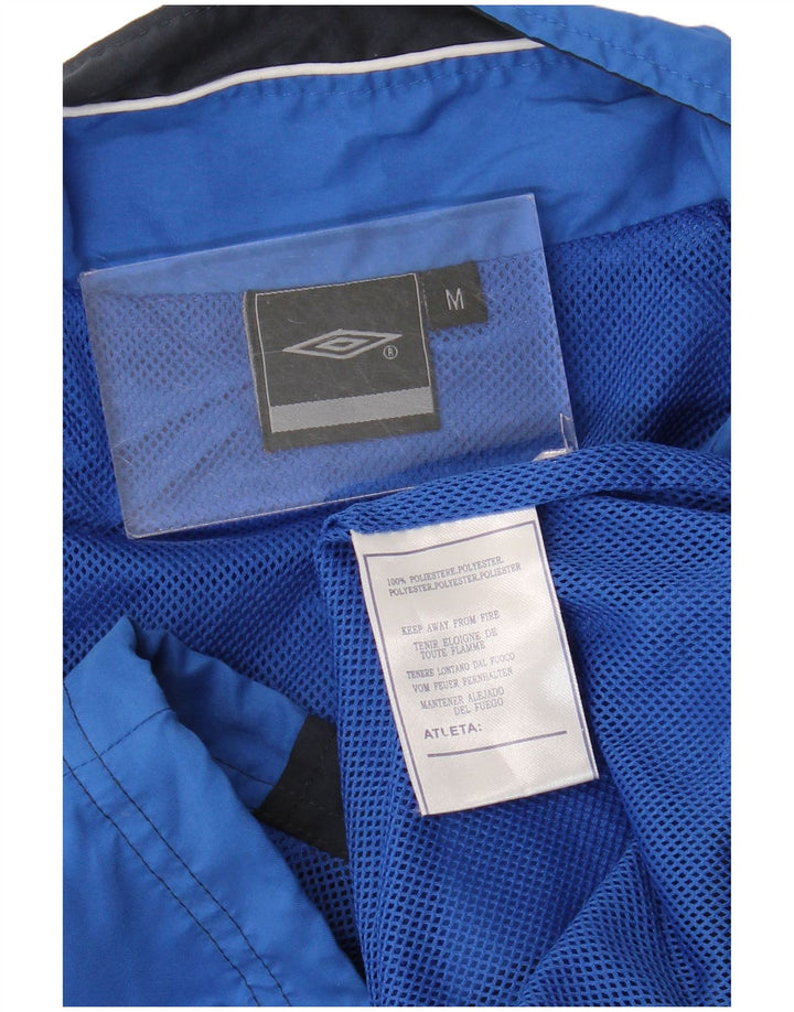 Umbro Herren Albalonga Calcio Trainingsanzug Top Jacke Mittelblau Farbblock