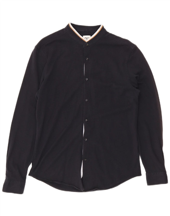 Zara Herrenhemd Medium Marineblau