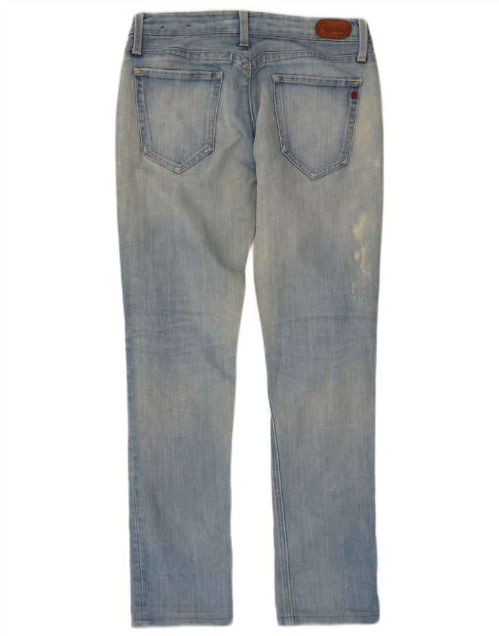 Replay Damen Slim Jeans W27 L28 Blau