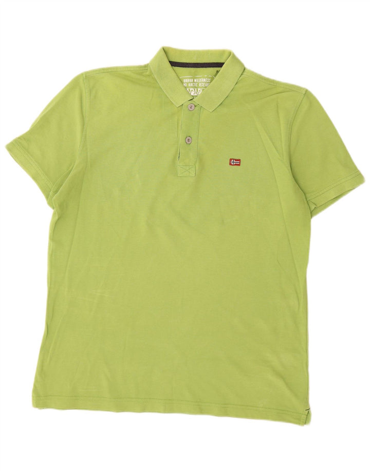 Napapijri Herren Poloshirt Large Grün