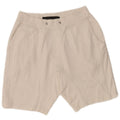 Zara Herren Chinoshorts Medium W31 Weiße Baumwolle