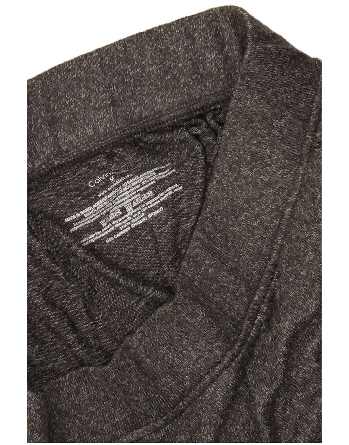 CALVIN KLEIN Herren Graphic Sport Shorts Mittelgraues Polyester