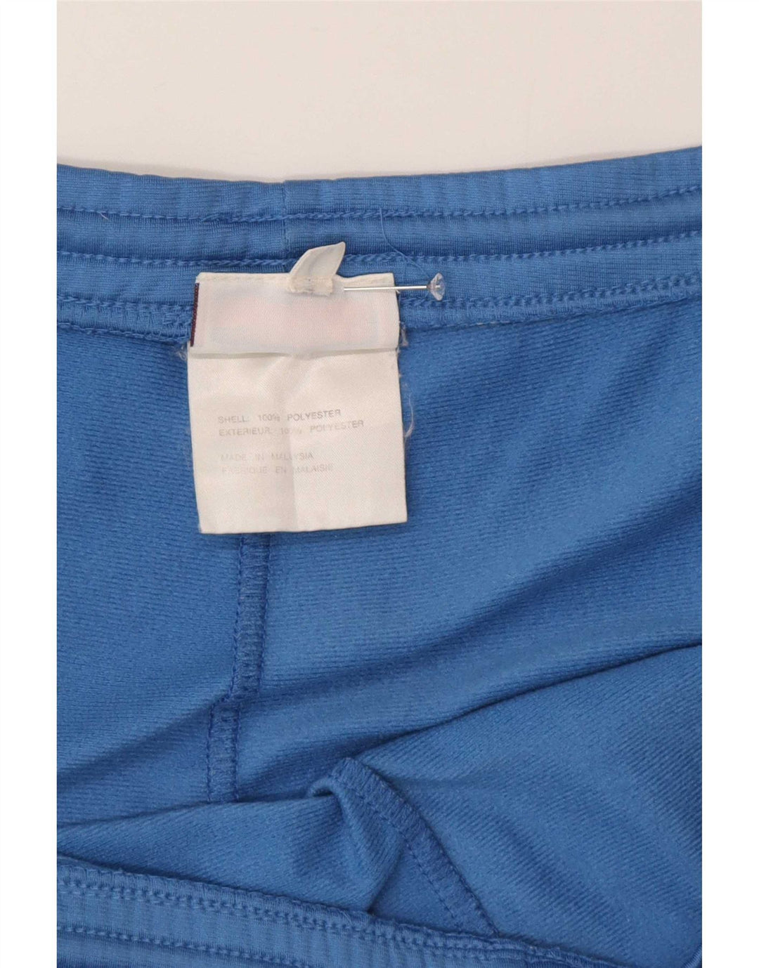Reebok Herren-Trainingshose, groß, blaues Colourblock-Polyester