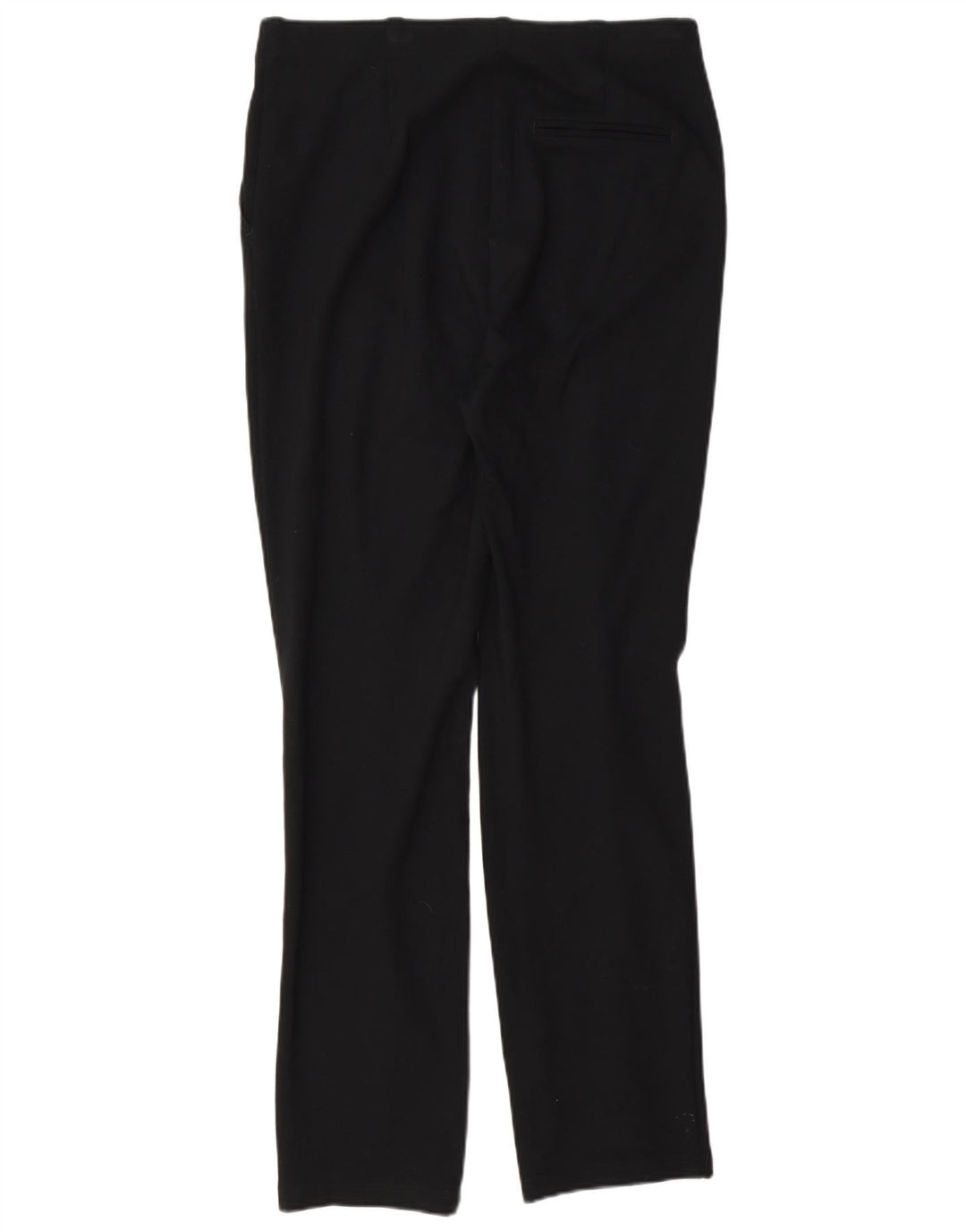 Marks & Spencer Damen gerade Anzughose UK 12 Medium W32 L30 Schwarz