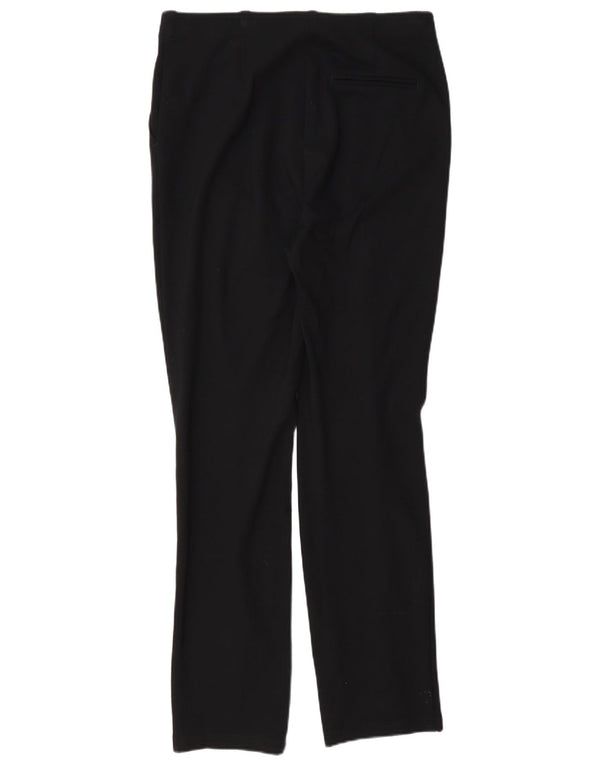 Marks & Spencer Damen gerade Anzughose UK 12 Medium W32 L30 Schwarz