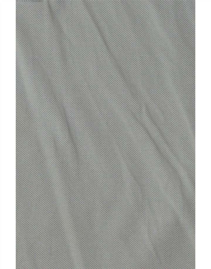LACOSTE Herren-Poloshirt, Größe 5, große blaue Baumwolle