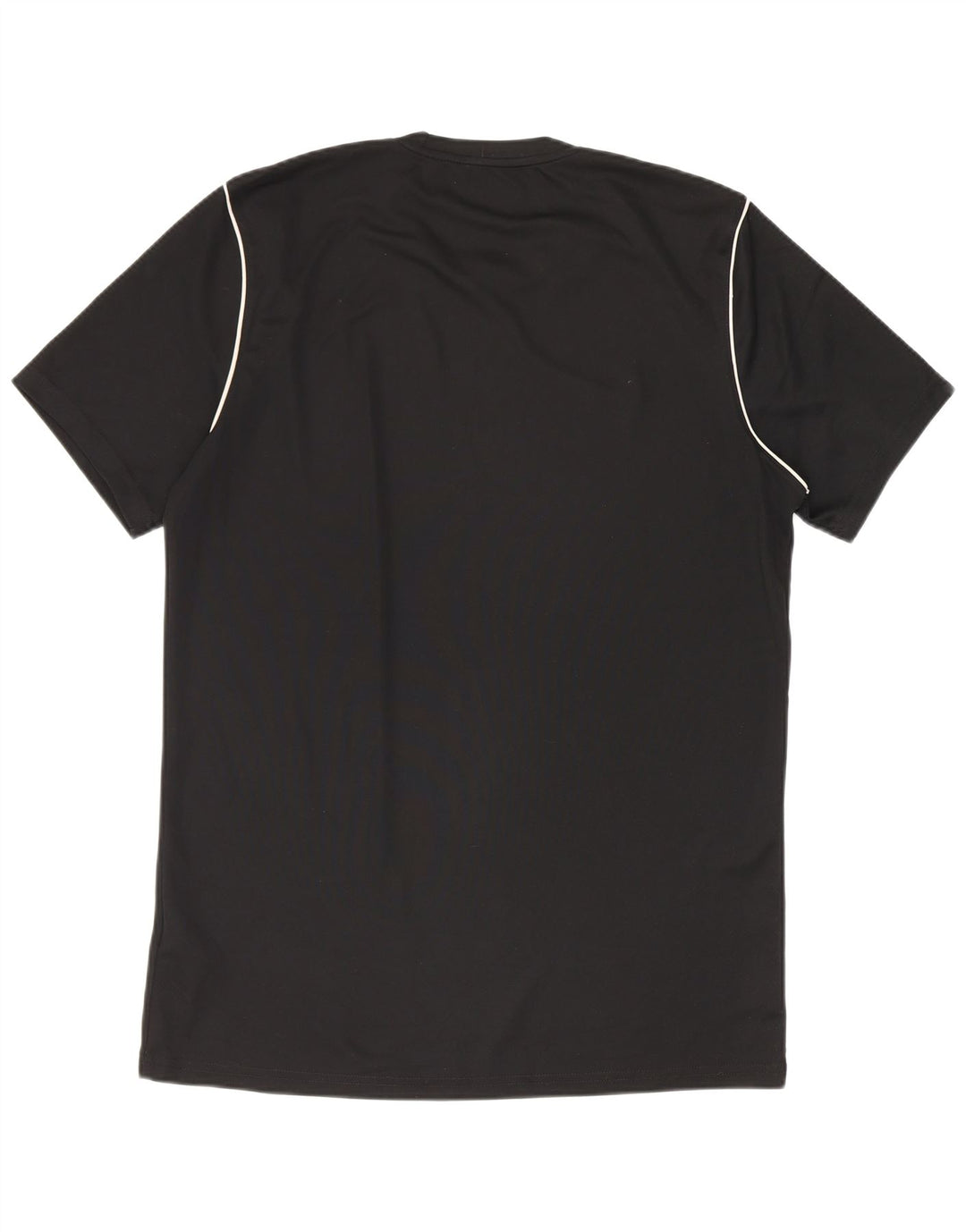 Nike Herren Dri Fit T-Shirt Top Medium Schwarz Polyester
