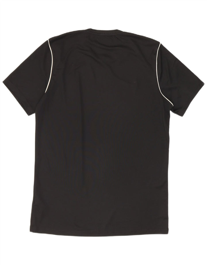 Nike Herren Dri Fit T-Shirt Top Medium Schwarz Polyester