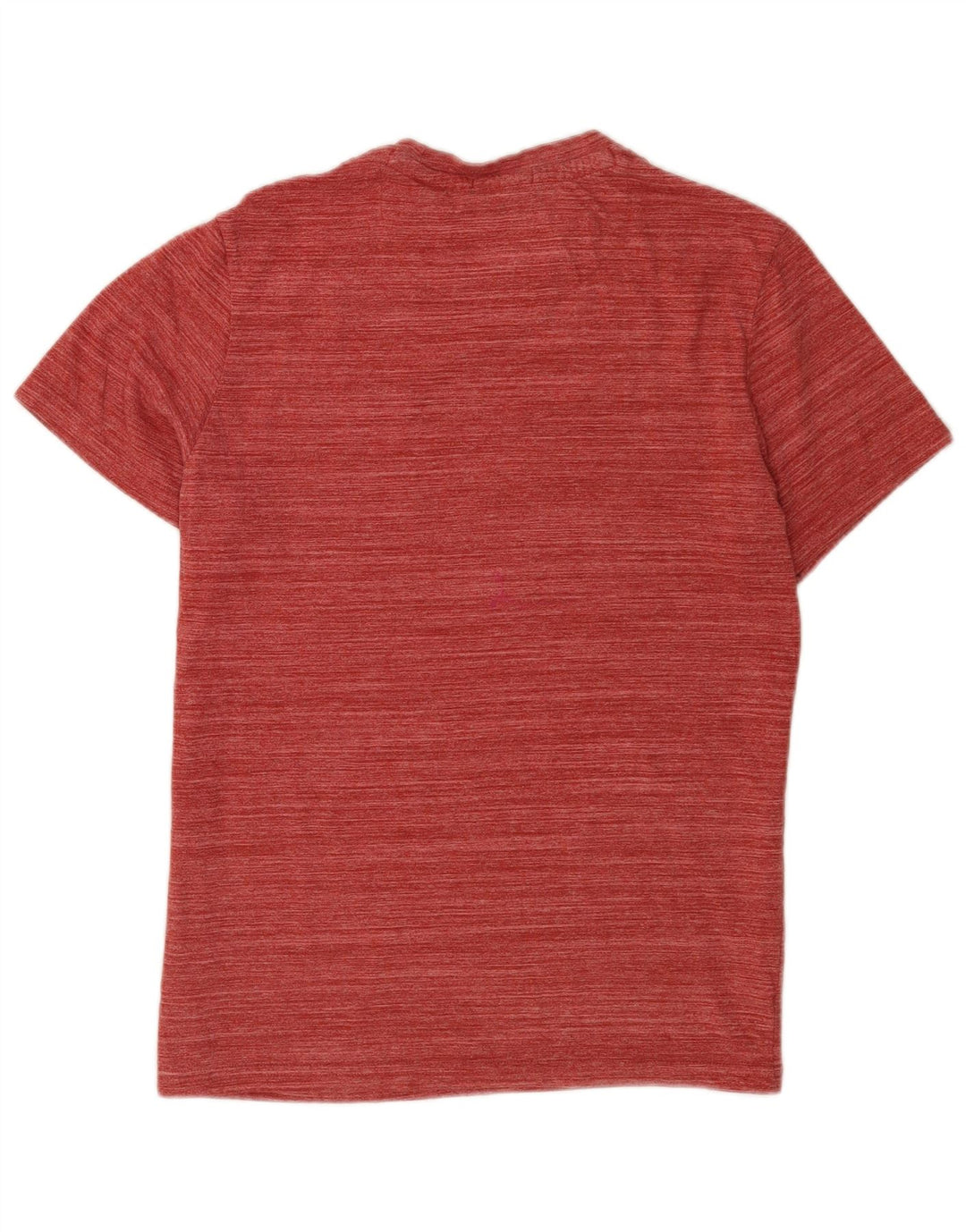 Jack Wills Herren-T-Shirt-Oberteil aus mittelbrauner, gestreifter Baumwolle
