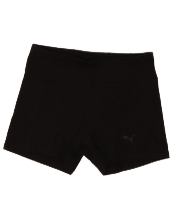 Puma Damen Sportshorts UK 6 XS Schwarz Polyester Sport
