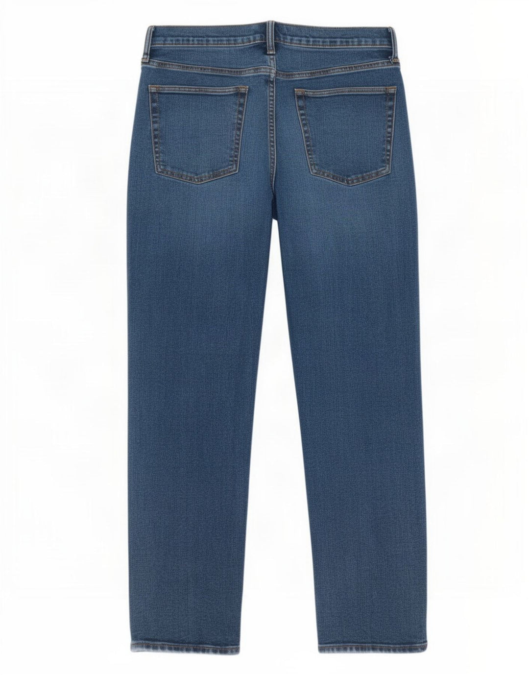 Gap Herren Straight Jeans W32 L30 Blaue Baumwolle