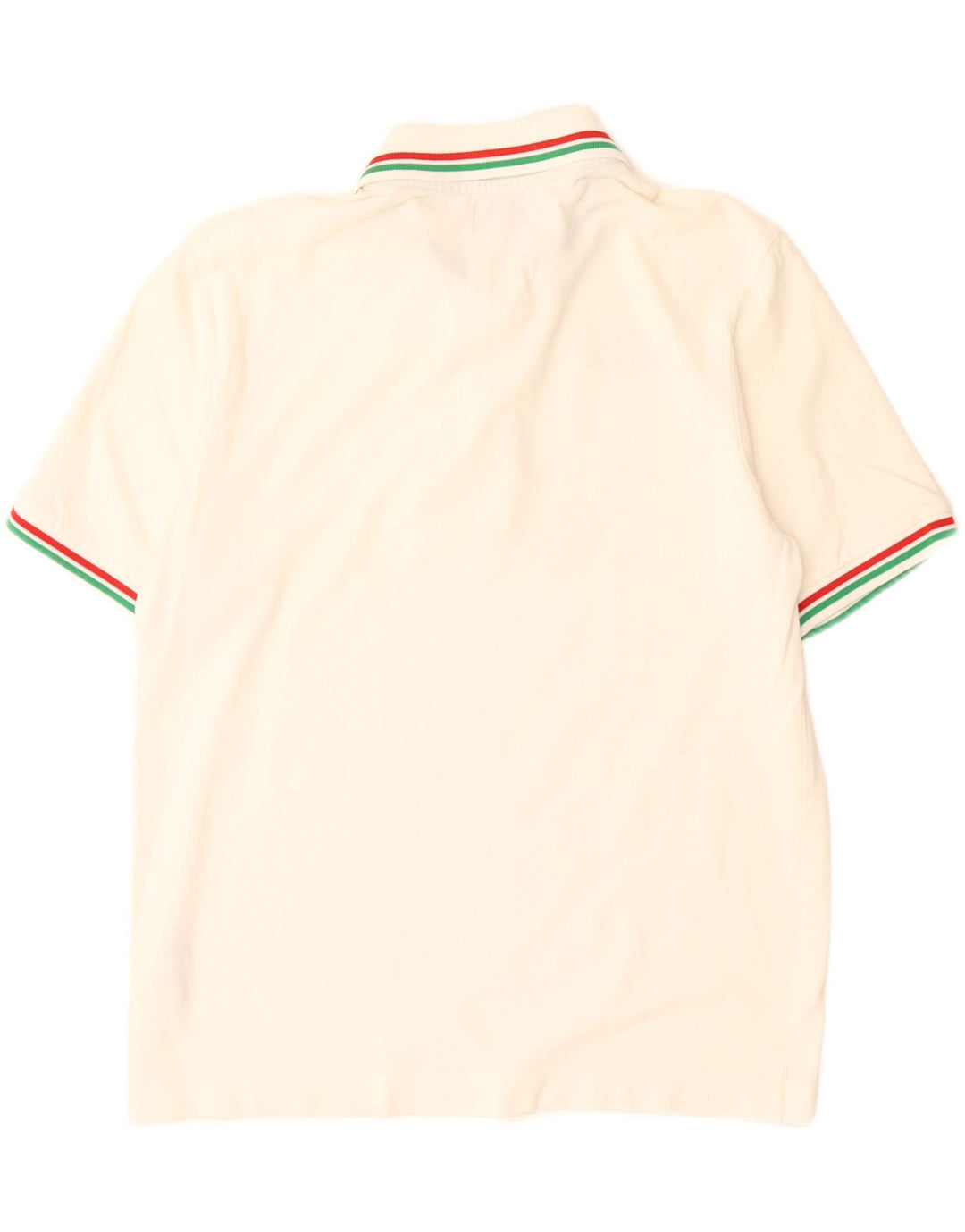 KAPPA Herren-Poloshirt aus mittelweißer Baumwolle