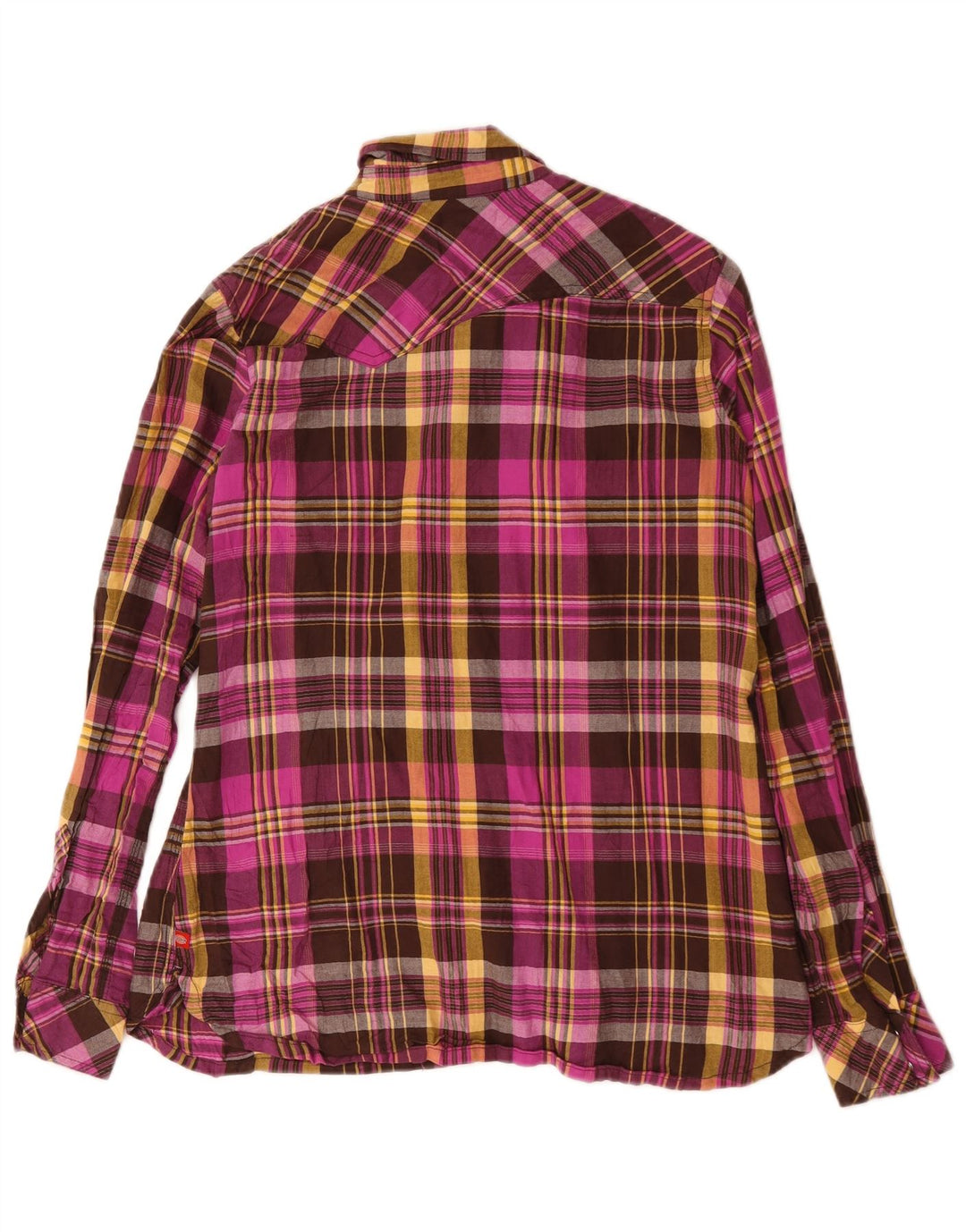 Dickies Damen-Flanellhemd, UK 16, groß, mehrfarbig, kariert, Baumwolle