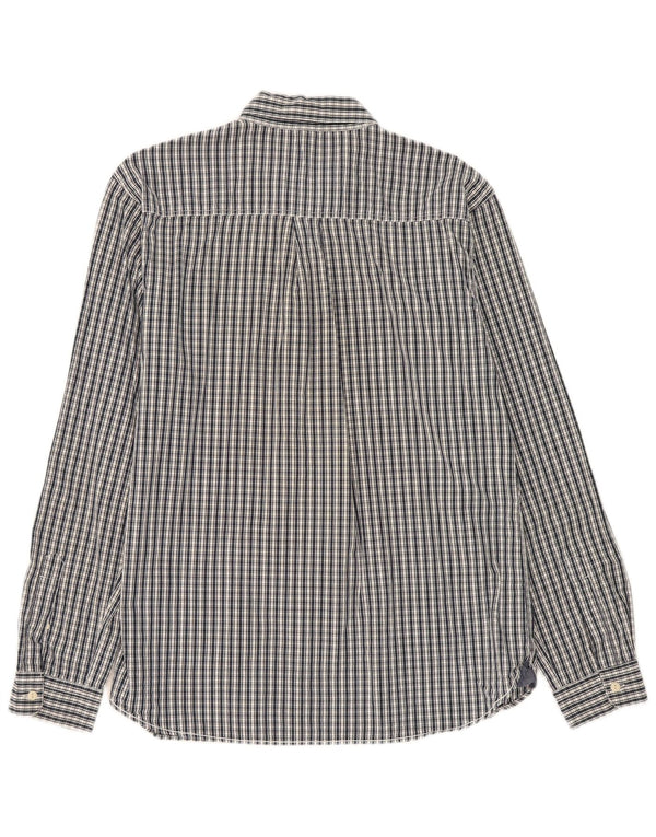 White Stuff Herren-Hemd mit klassischer Passform XL, marineblau, kariert, Baumwolle