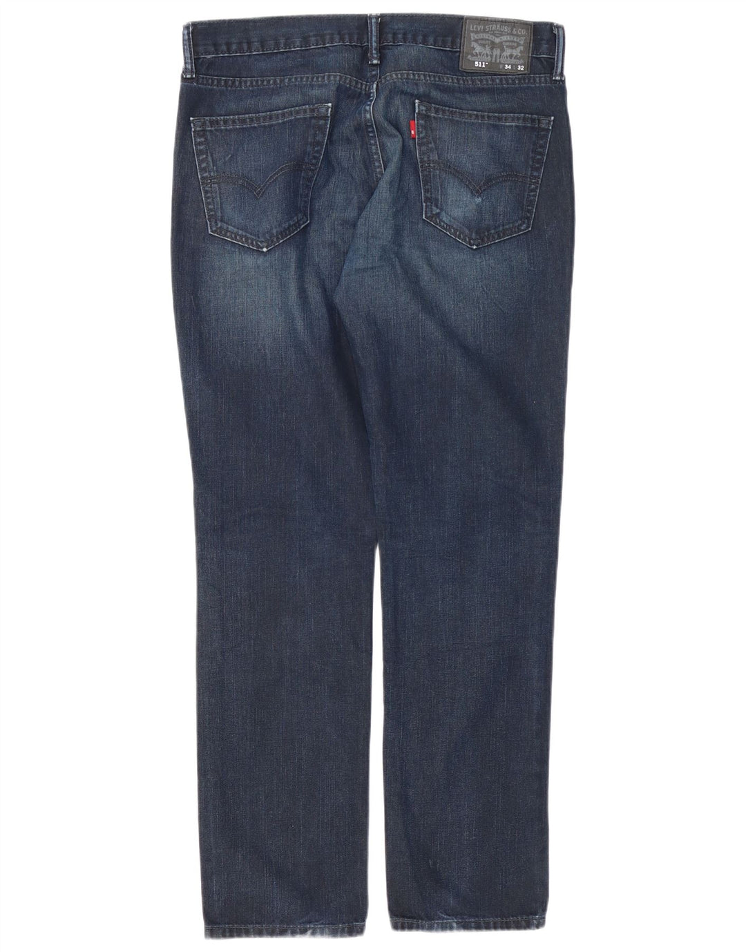 Levi's Herren 511 Slim Jeans W34 L32 Marineblau Baumwolle