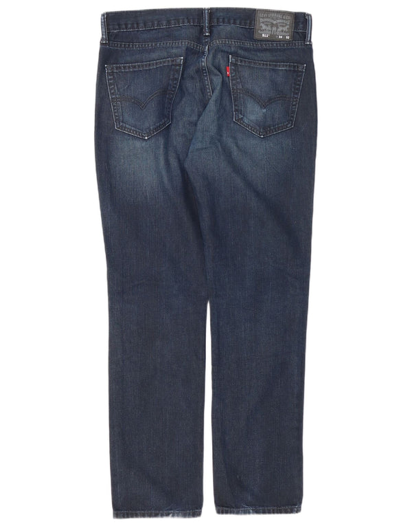 Levi's Herren 511 Slim Jeans W34 L32 Marineblau Baumwolle