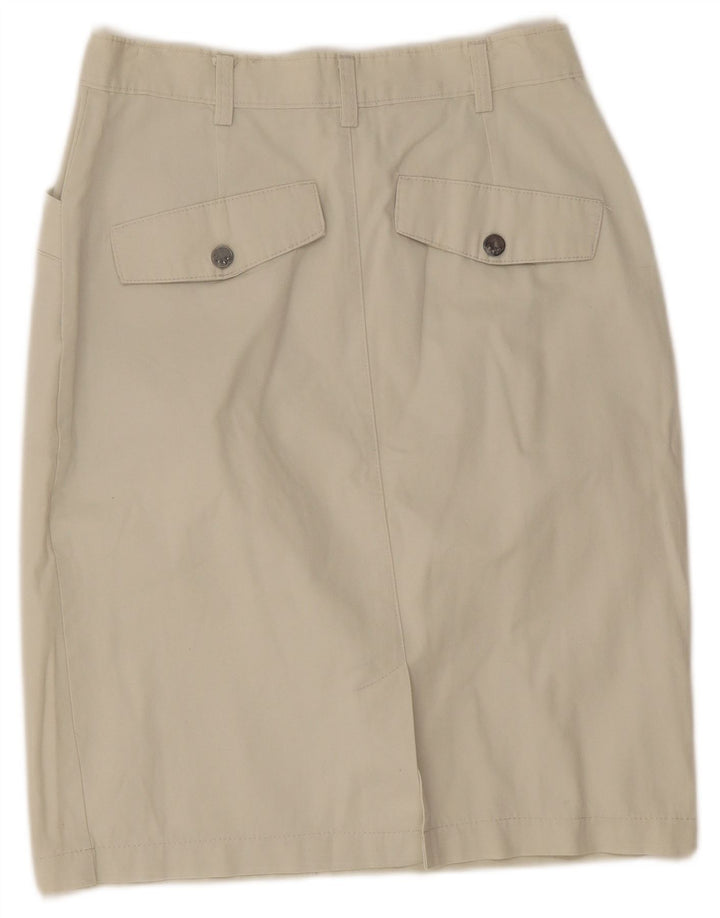 Rancheros Damen Bleistiftrock W30 Mittelbeige Baumwolle
