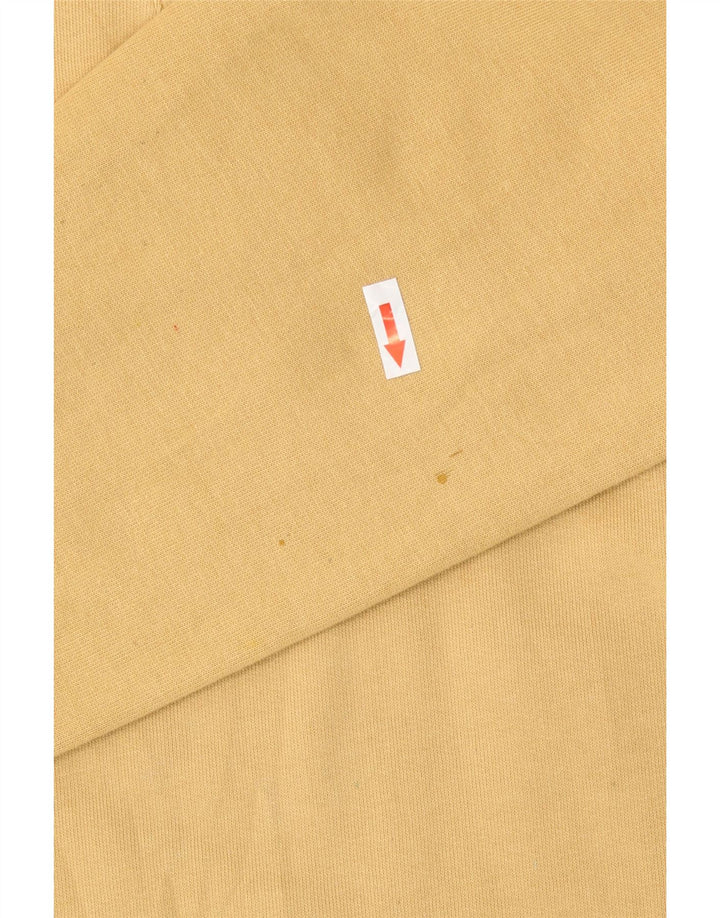 CHAMPION Herren-Sweatshirt mit Reißverschluss am Hals, groß, beige Baumwolle