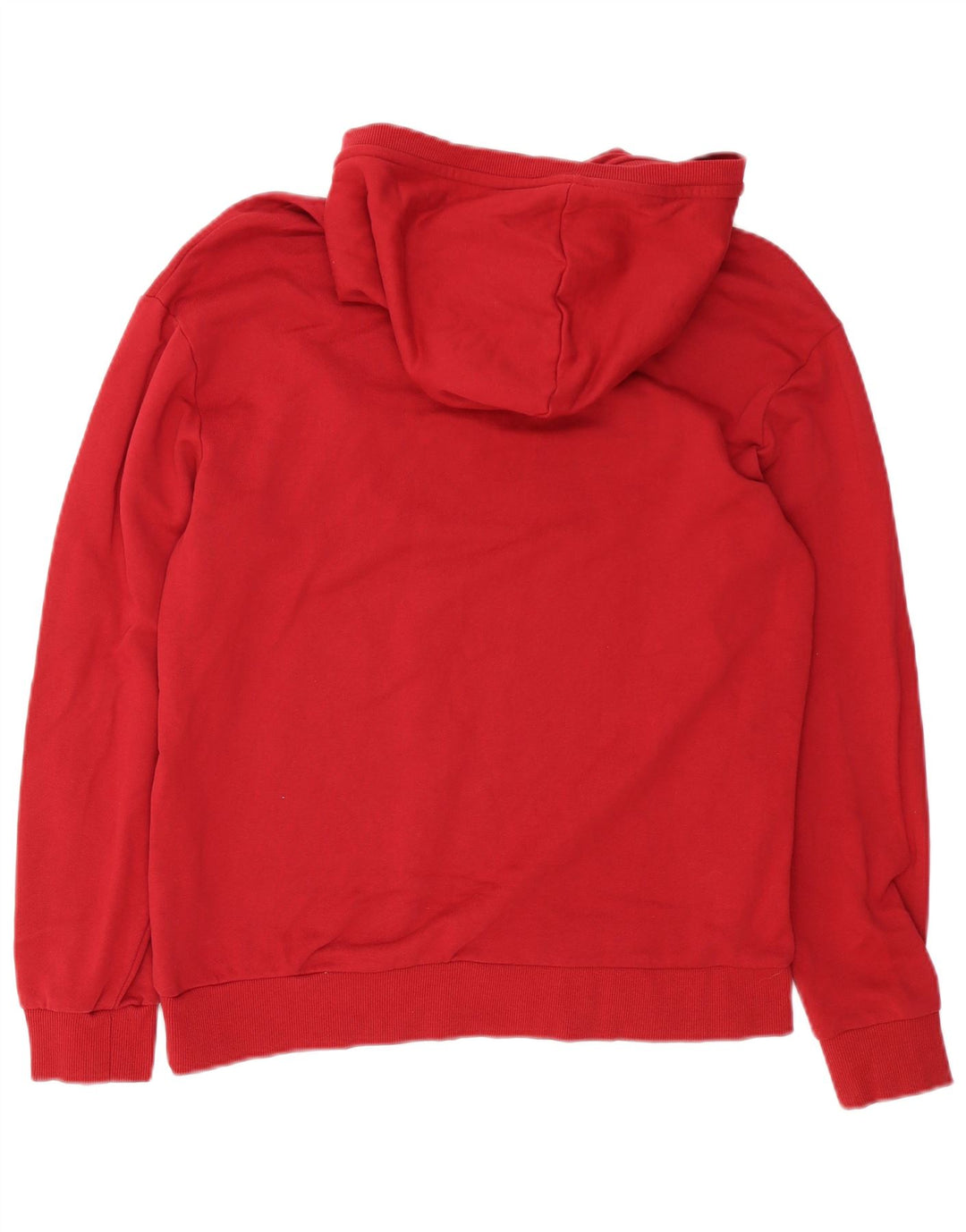 Diadora Herren-Kapuzenpullover, groß, aus roter Baumwolle