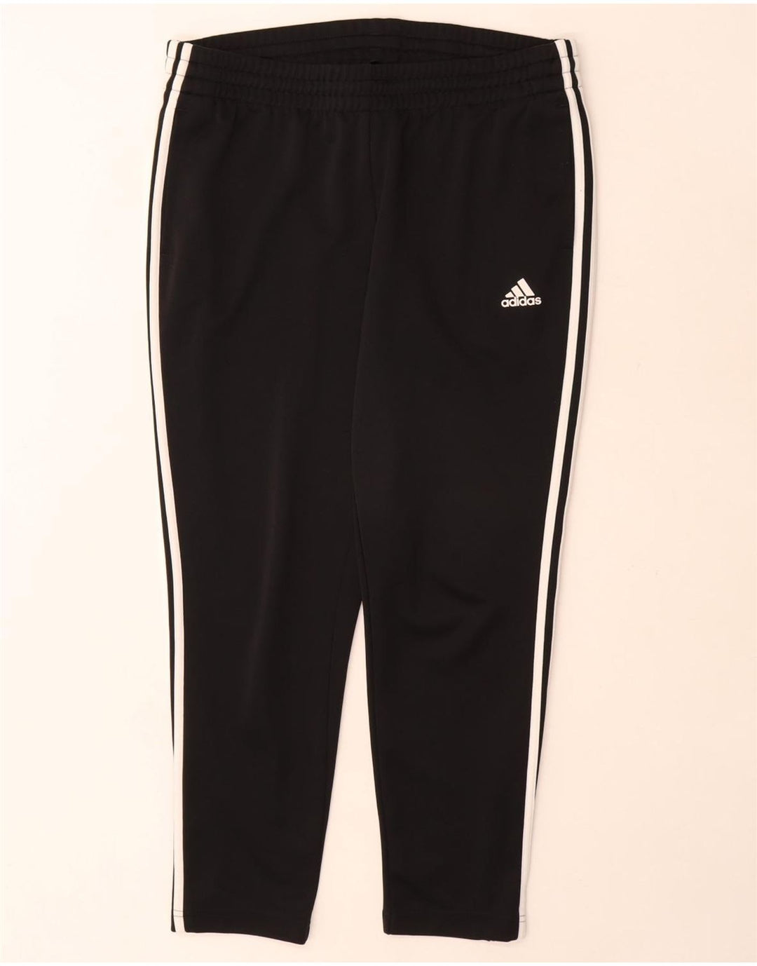 Adidas Damen Trainingshose UK 16/18 Large Schwarz Polyester