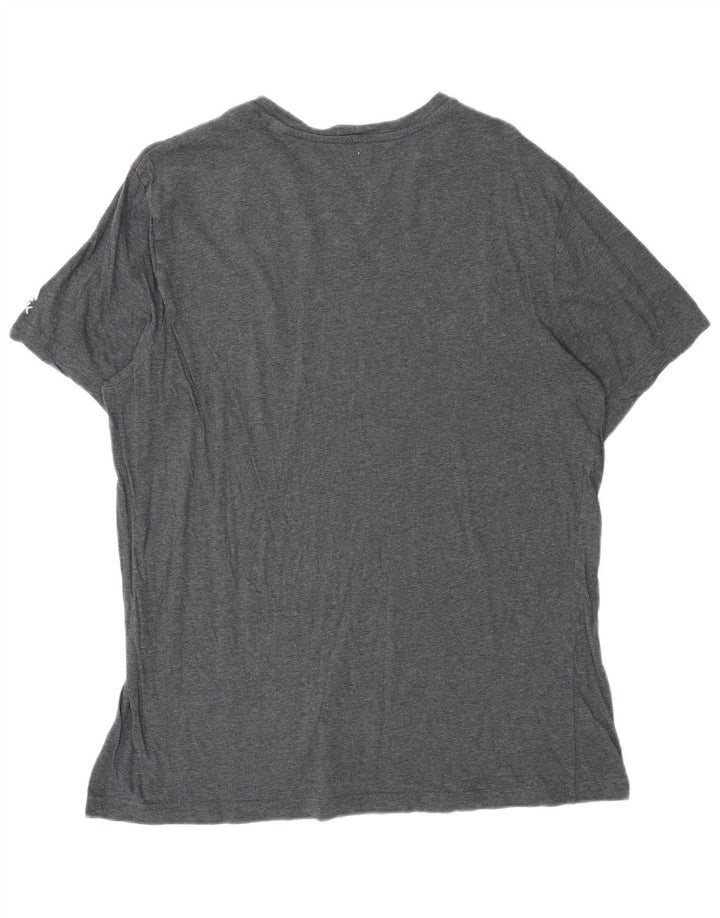 Reebok Herren Graphic T-Shirt Top Large Grau