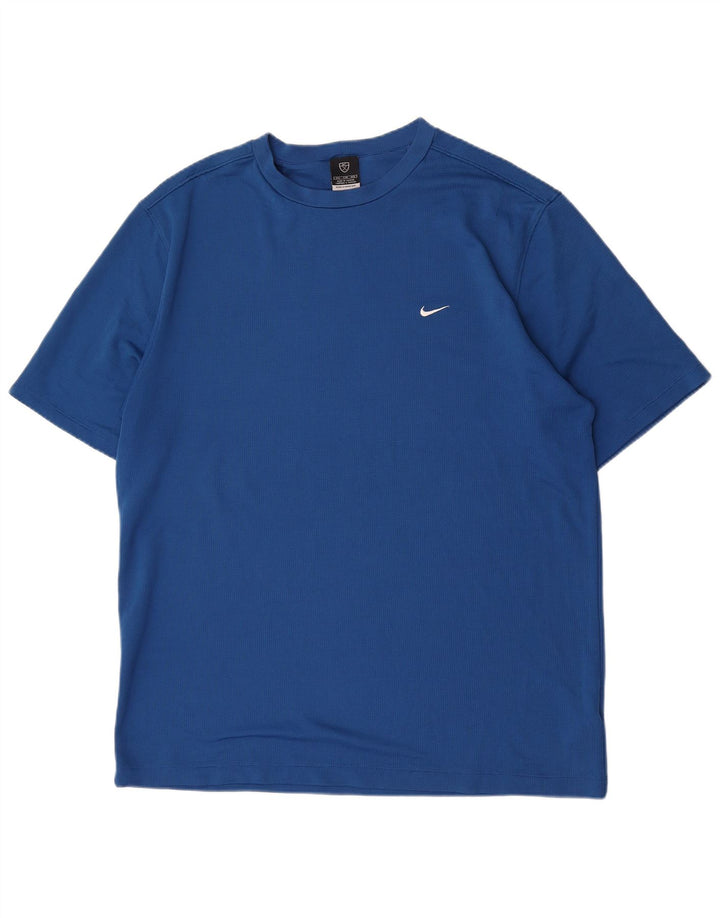 Nike Herren T-Shirt Top 2XL Blau Polyester