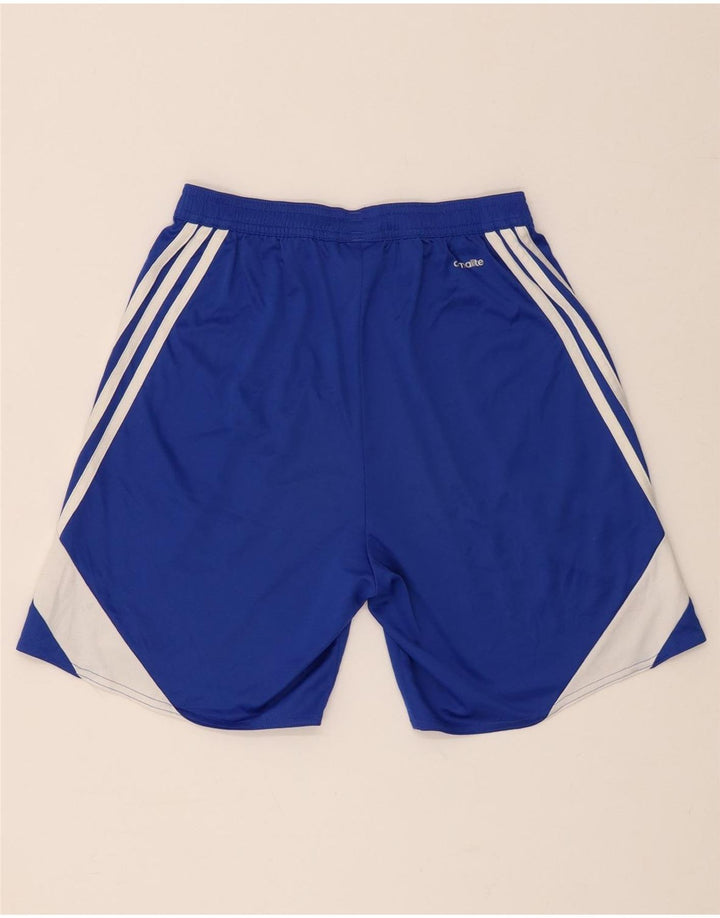 Adidas Herren Climalite Sport Shorts Small Blue Colourblock Polyester