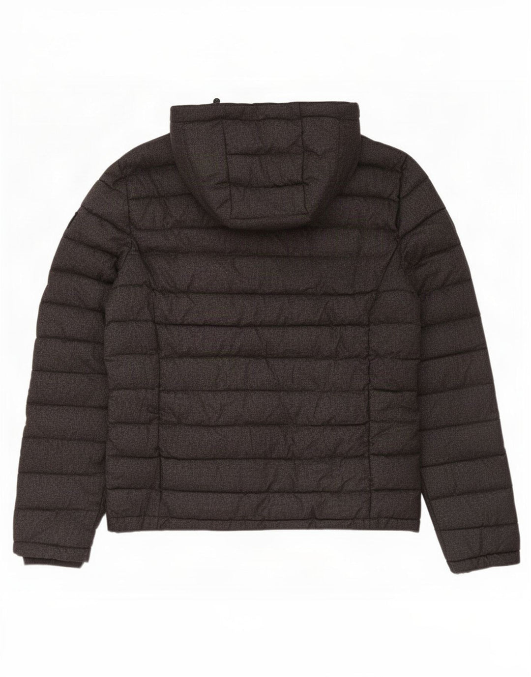Superdry Herren-Kapuzenjacke, wattiert, UK 42, XL, Grau, Polyester