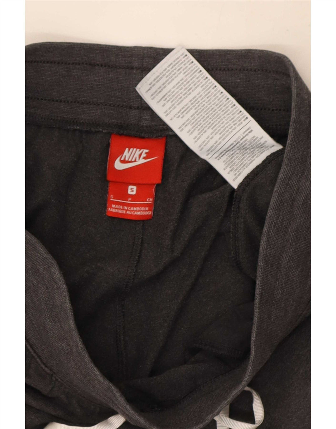 Nike Damen Sportshorts UK 10 Small Grau Polyester