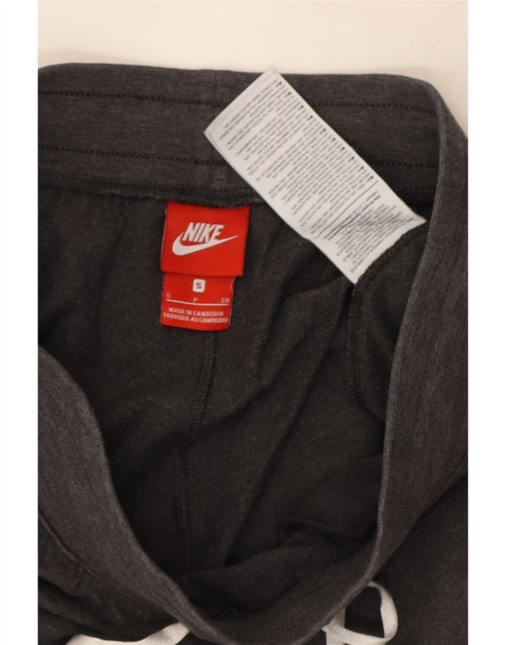 Nike Damen Sportshorts UK 10 Small Grau Polyester