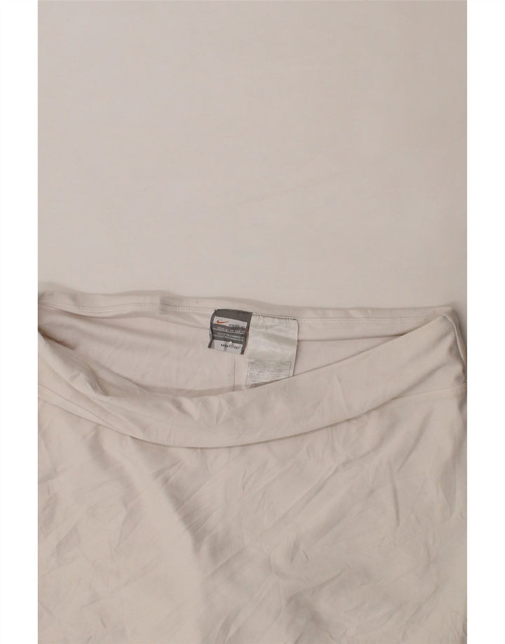 NIKE Womens Skort US 0/2 XS  White Polyester Vintage Nike and Second-Hand Nike from Messina Hembry 