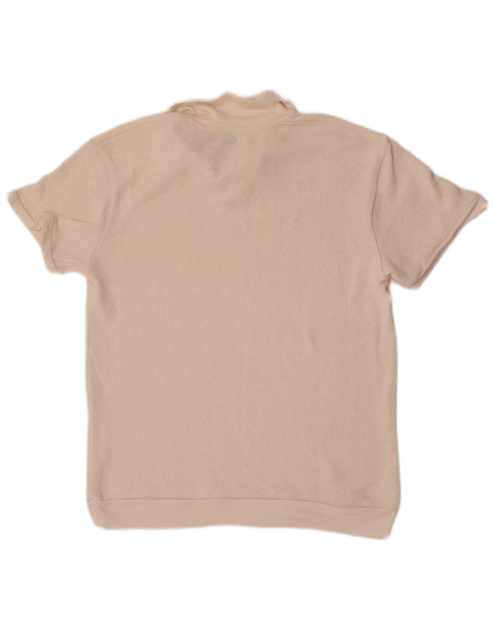 Zara Herren Poloshirt Small Off White